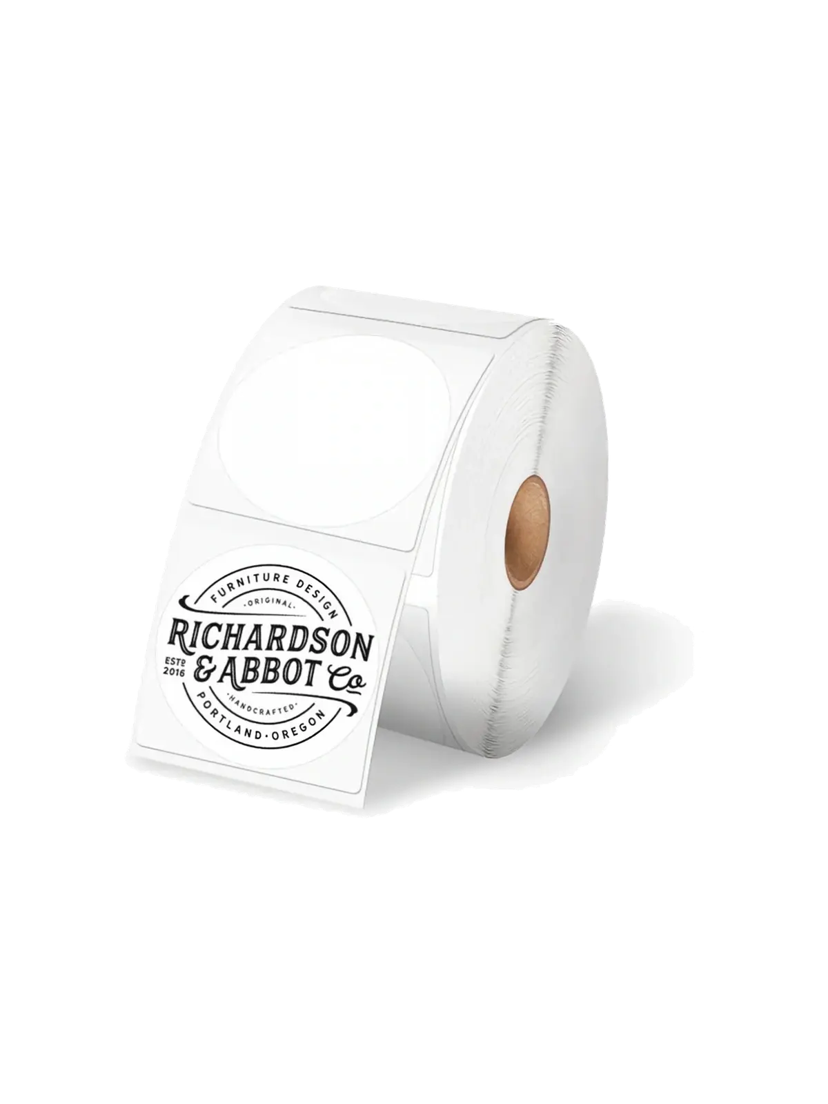 Phomemo Round Labels Ø 50.8 mm — White, 750 Labels