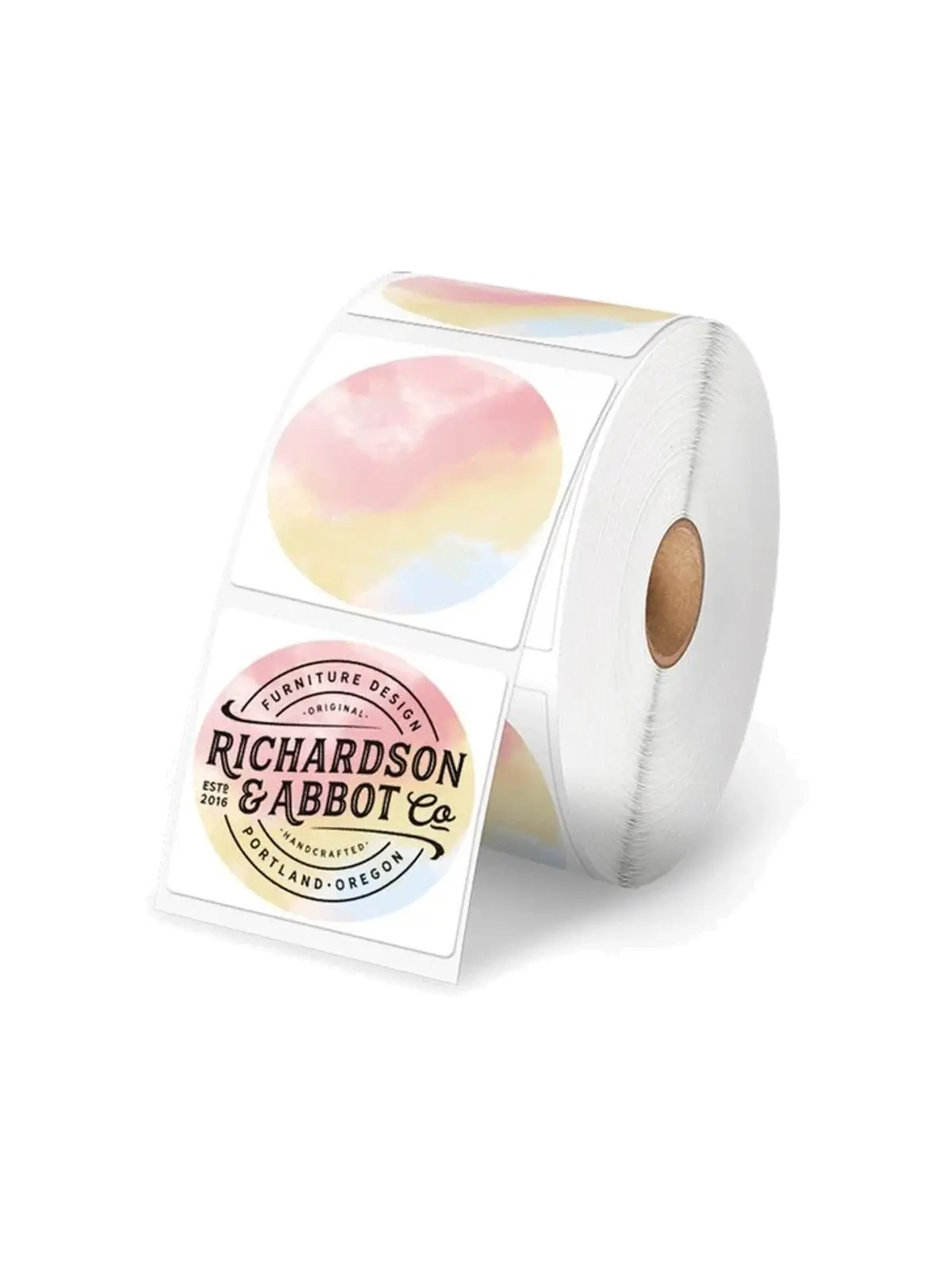 Phomemo Round Labels Ø 50.8 mm — Mixed Colours, 750 Labels