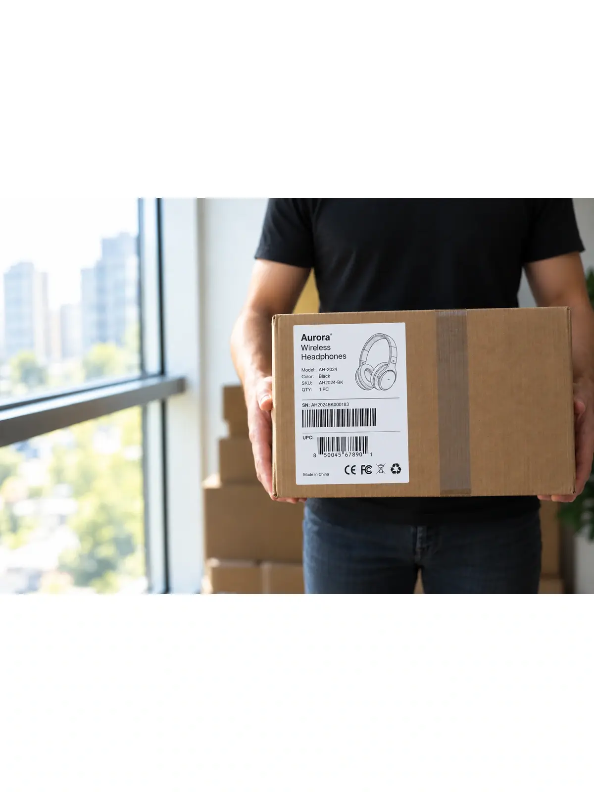 Phomemo Shipping Labels 4 × 6 in — Roll of 500 — gallery image 2