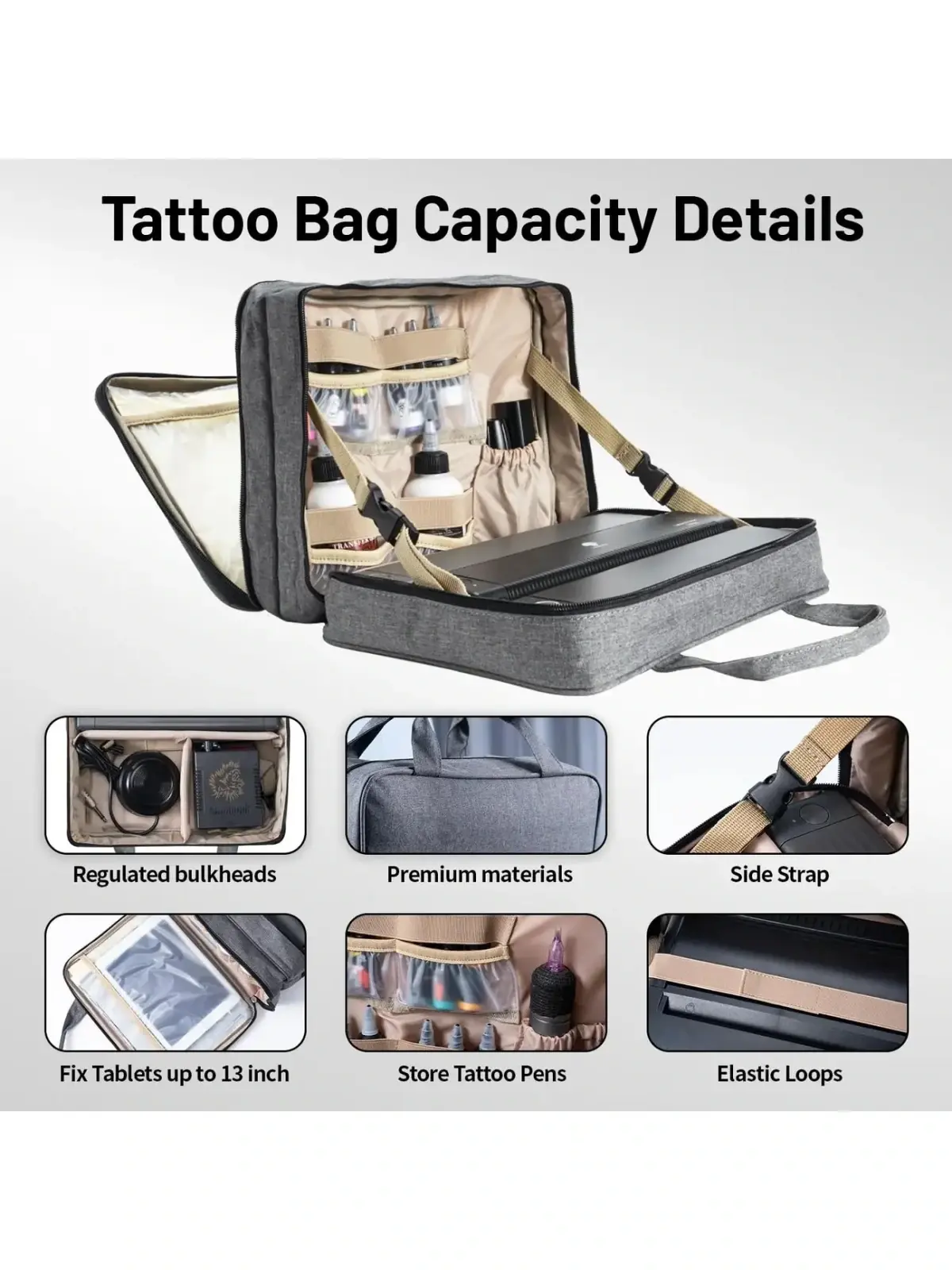 Phomemo M08F Tattoo Printer Carry Case — gallery image 2