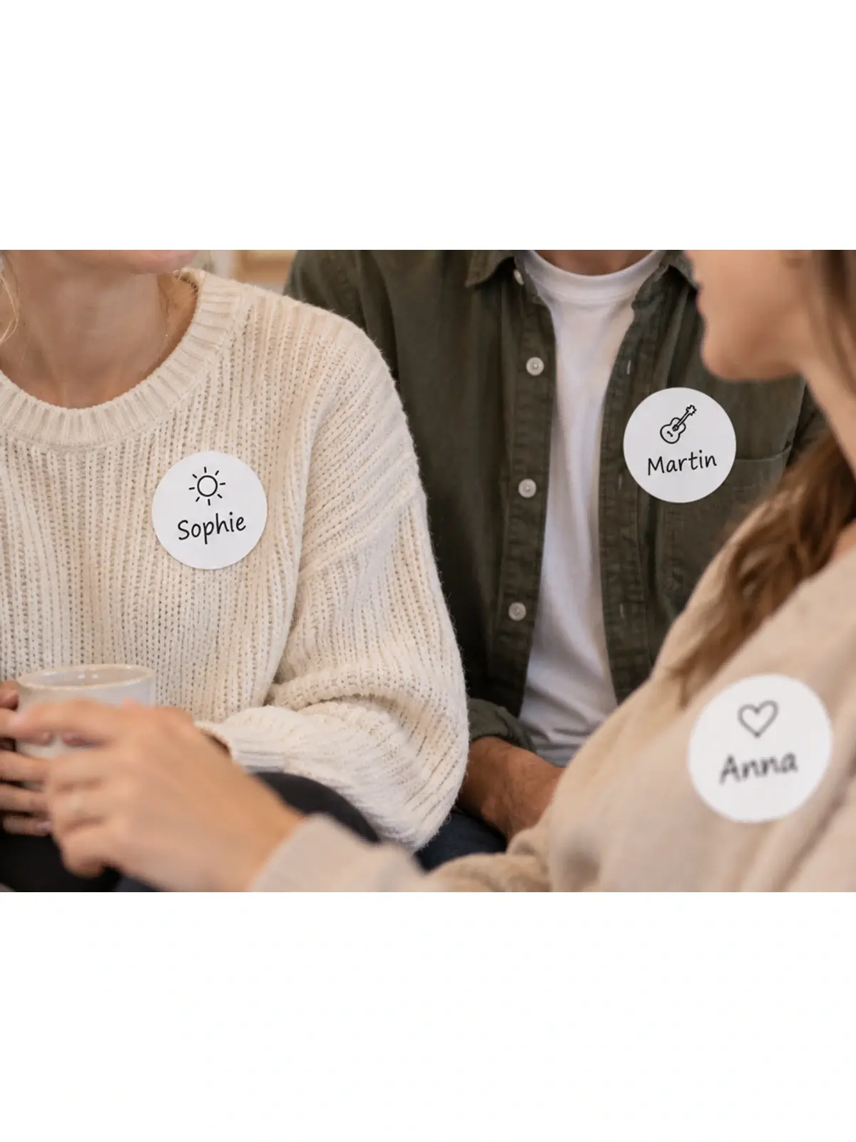 Phomemo Round Labels Ø 50 mm — White, 420 Labels — gallery image 6